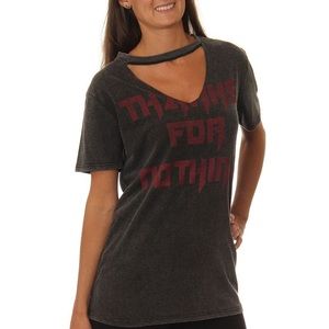 FREEZE Graphic T Shirt Grunge Thanks For Nothing M